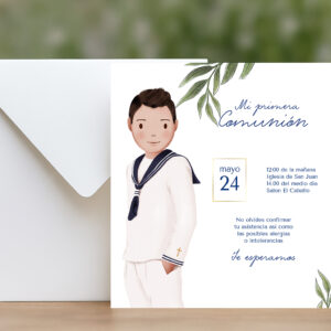 Invitación Comunión Momento Especial