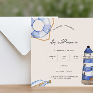 Invitación Comunión Oceános de Luz