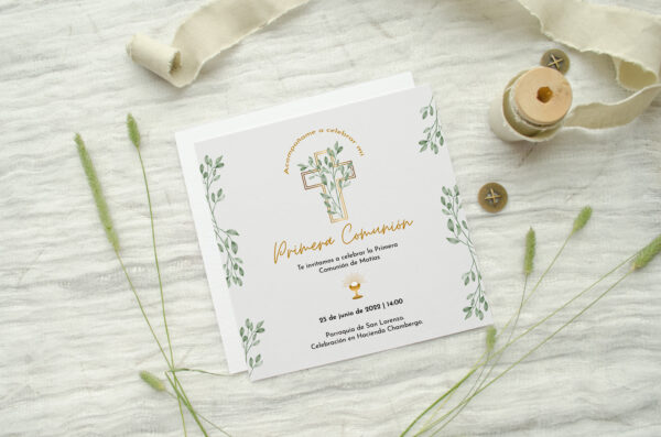 Invitación Comunión Día de Luz