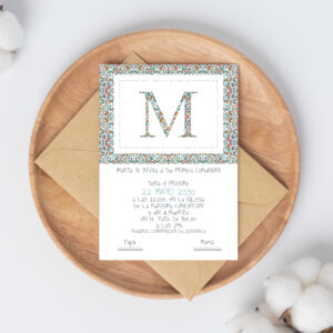Invitación Comunión Marta