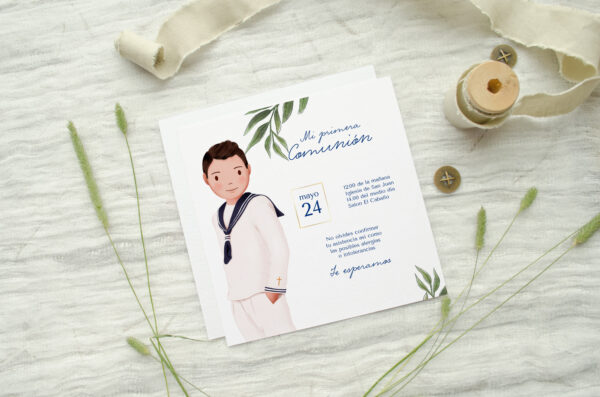 Invitación Comunión Momento Especial