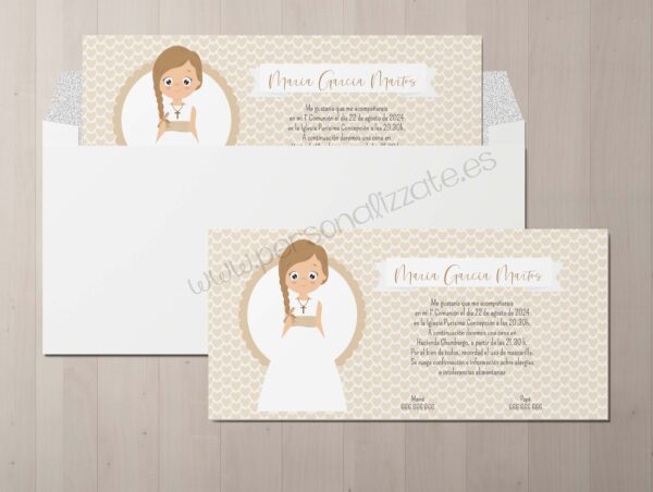Invitacion Comunion Core