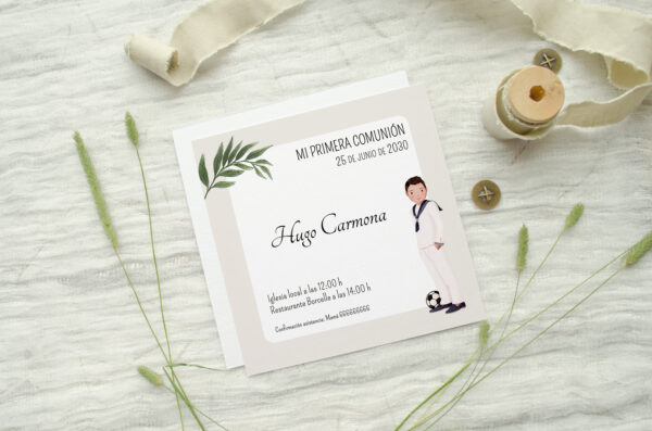 Invitación Comunión Fe y Luz