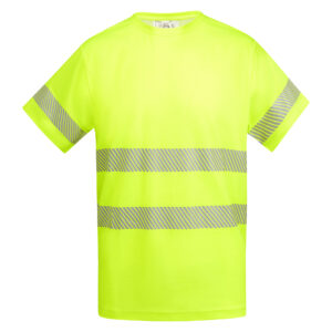 Camiseta alta visibilidad TAURI amarillo flúor