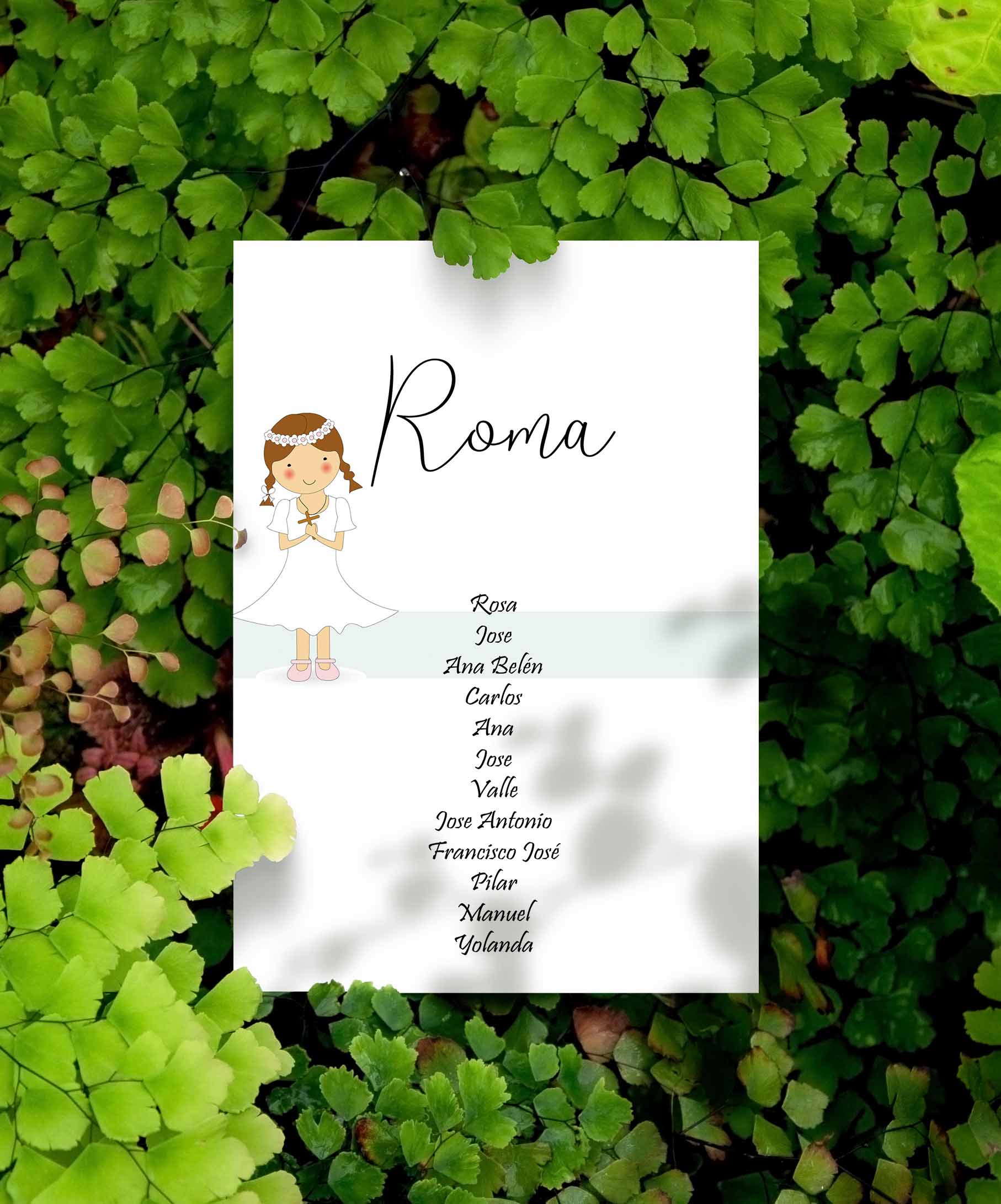 Seating plan Corazon