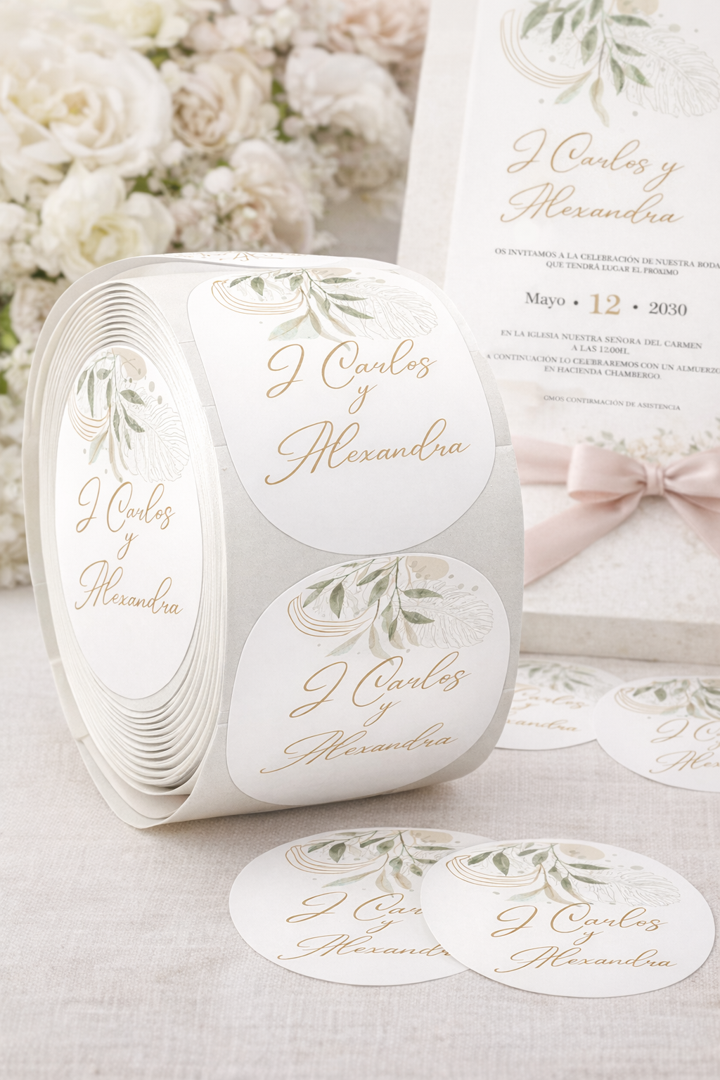 Pegatina Bogota Redonda 45x45mm