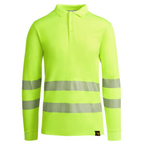 polo alta visibilidad ATRIO LS color amarillo flúor