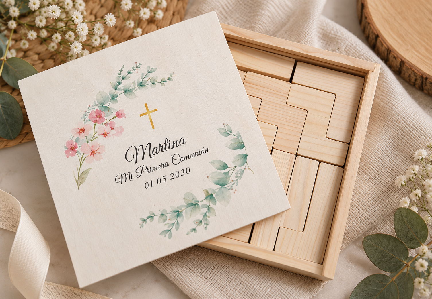 Juego de Habilidad de Madera Personalizado