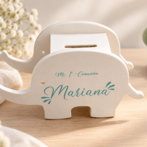 Hucha de Madera Personalizada
