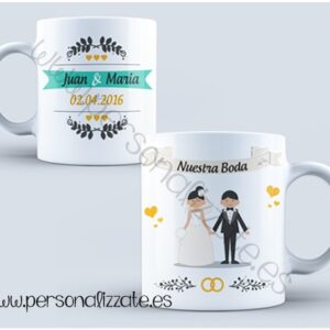 Taza personalizada Oro