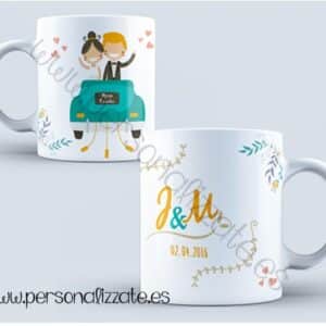 Taza personalizada Iris