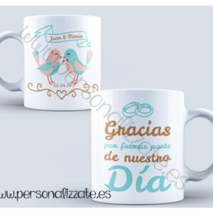 Taza Personalizada Oiseaux