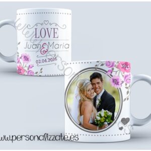Taza personalizada Rose