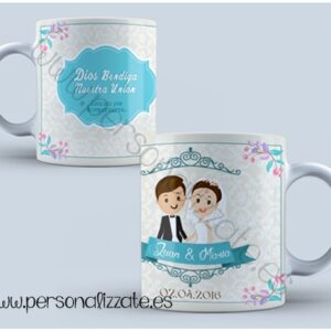 Taza personalizada Crown