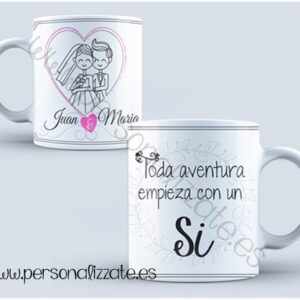 Taza personalizada Oui
