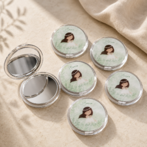 Espejo con tapa personalizado