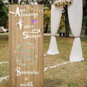 Xbanner Madera 1.60mx60cm