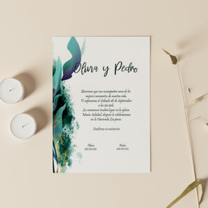 Invitación Bianca