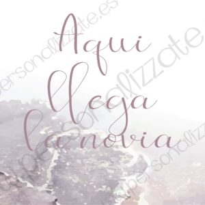 Cartel indicativo Guido