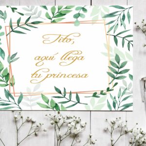 Cartel indicativo Botanic