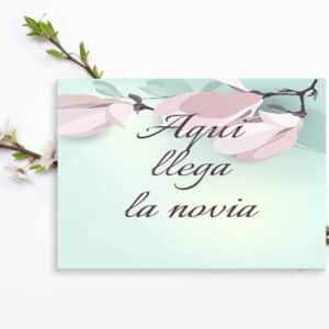 Cartel indicativo Tadeo