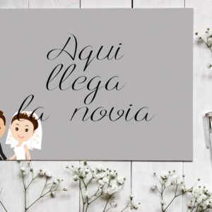 Cartel indicativo Brina