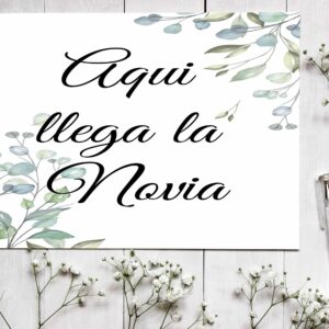 Cartel indicativo Chiara