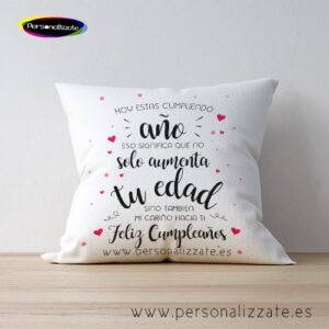Cojín solo aumenta