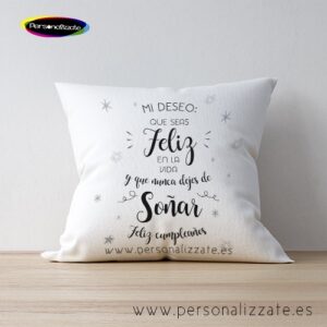 Cojín mi deseo