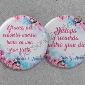 Chapa abridor Cerezo 59mm
