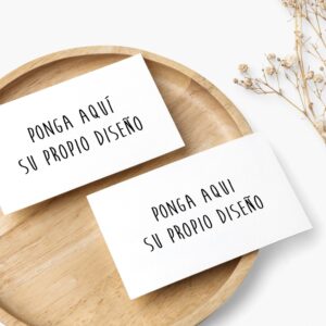 Tarjetas personalizadas