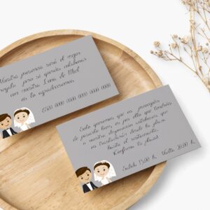 Tarjetas personalizadas Brina