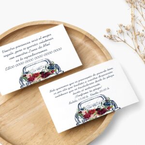 Tarjetas personalizadas Fabio