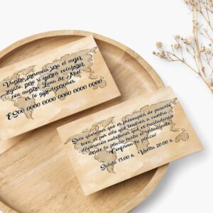 Tarjetas personalizadas Pia