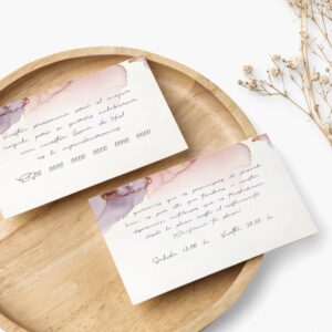 Tarjetas personalizadas Piero