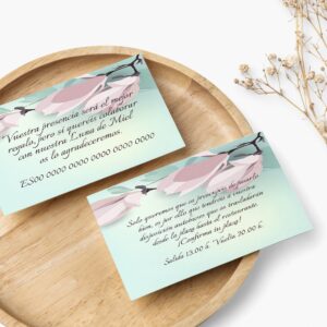 Tarjetas personalizadas Tadeo