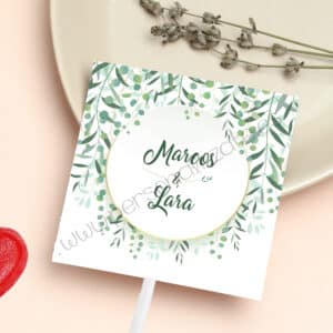 Piruleta de agradecimiento Olive