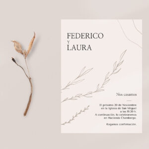 Invitación de Boda Praga