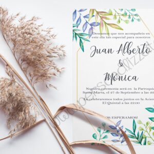 Invitación de Boda Fortuna
