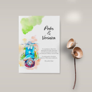 Invitación de Boda Intimita