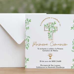 Invitación Comunión Día de Luz