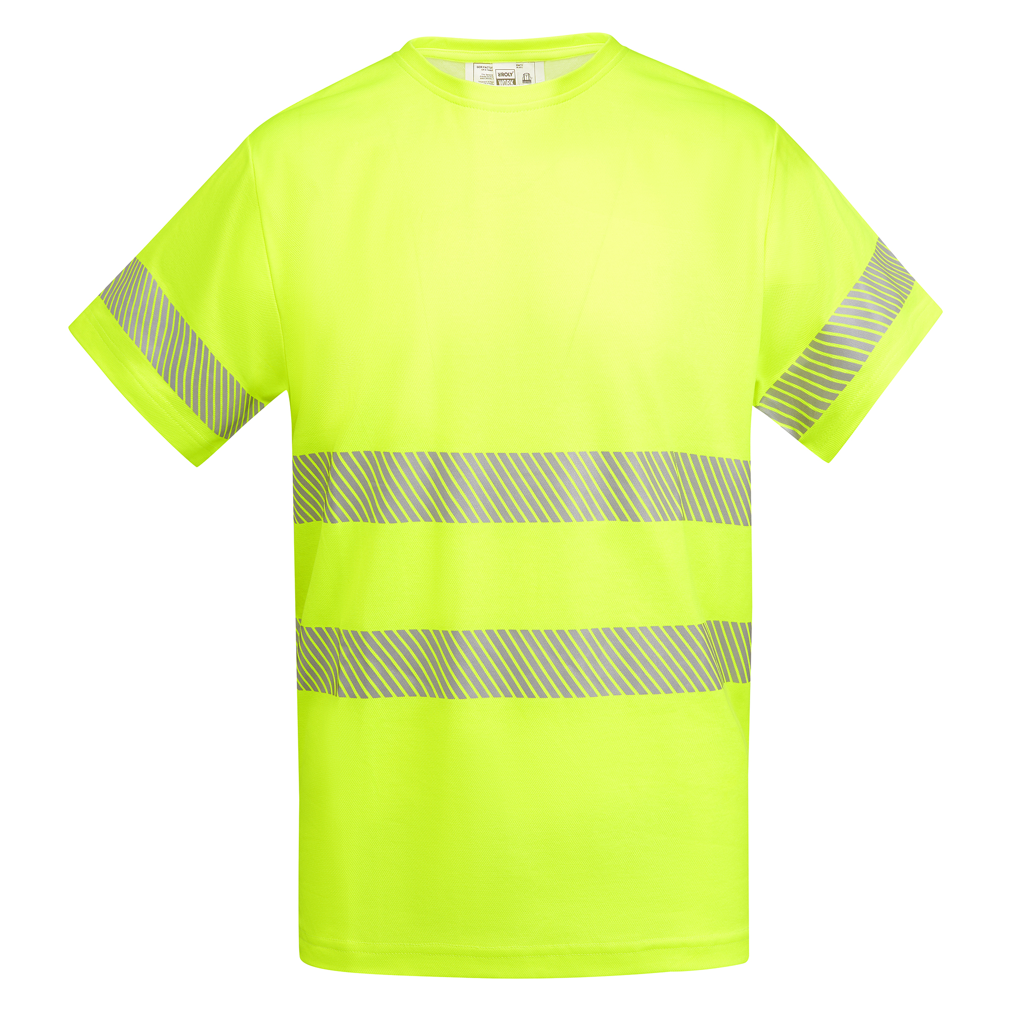 Camiseta alta visibilidad TAURI amarillo flúor