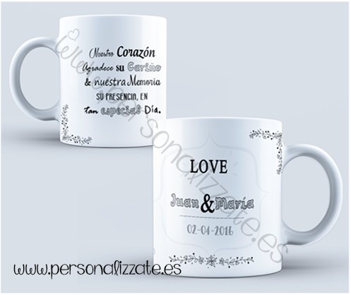 Taza personalizada Arcos