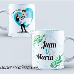 Taza personalizada Amoreux