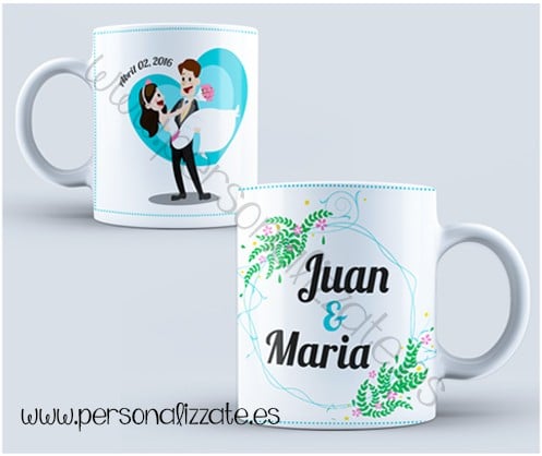Taza personalizada Amoreux