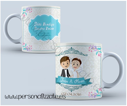 Taza personalizada Crown