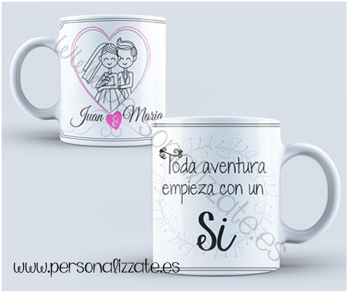 Taza personalizada Oui
