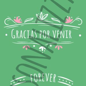 Love Cartel impreso en cartón 4mm de 160x60 cm