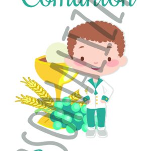 Caliz Niño Cartel impreso en cartón 4mm de 160x60 cm