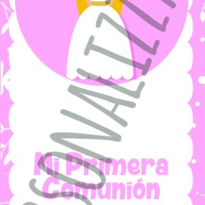 Pink Circle Cartel impreso en cartón 4mm de 160x60 cm